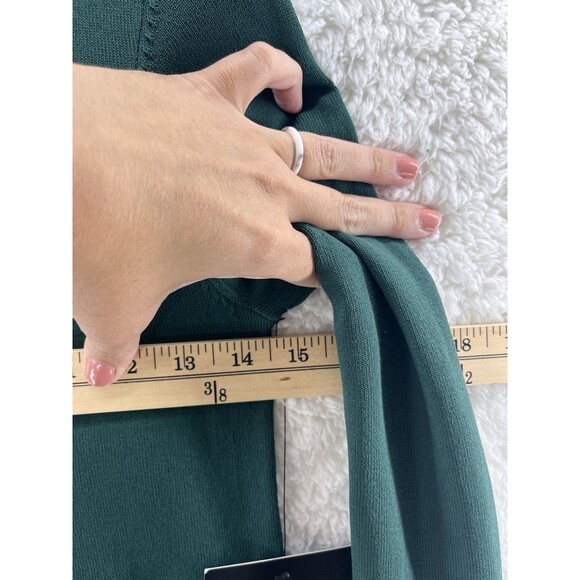 Tuckernuck Evergreen Knit Vanessa Top Size S High Crewneck Slim Fit Base Layer - Picture 4 of 7
